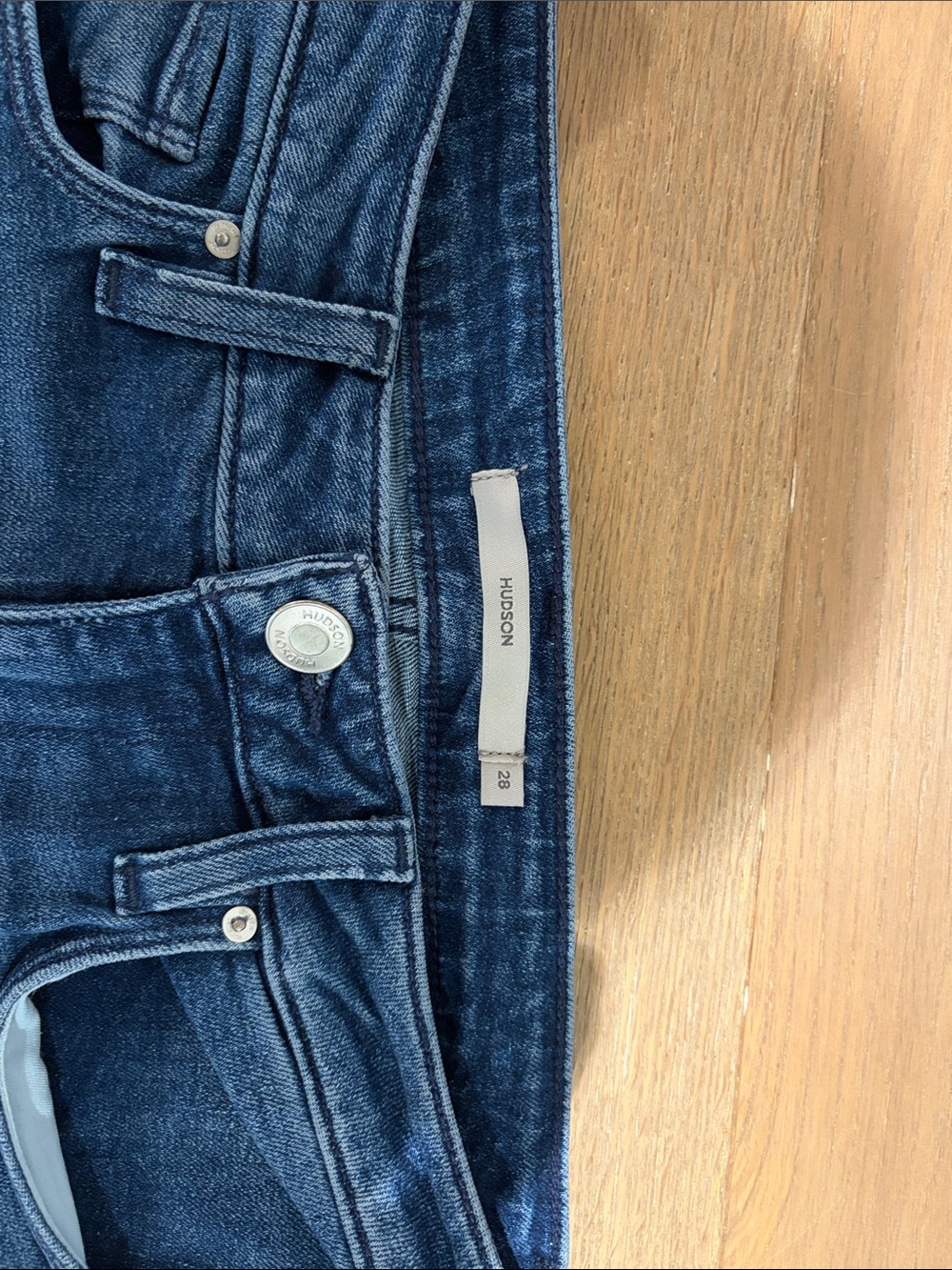 Hudson Holly High-Rise Dark Blue Flare Jeans- NWOT - Picture 3 of 8